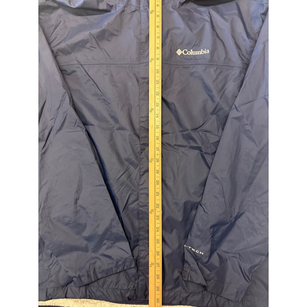Columbia Mens Omni Tech Hooded Jacket Size 2XL - Picture 2 of 8